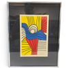 Image 2 : David Richard Signed (Richard) Ltd. Edition Serigraph #339/375 * Mid-Century Abstract Pop Art