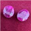 Image 1 : Pair of Natural Madagascar Ruby Gemstones -10.55 CTW (Oval Cut - average size 11.63 x 9.47 x 4.65mm)