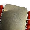 Image 7 : Set of Tibetan Silver Natural Gemstone & Mosaic Jewelry - Necklace, Bracelet and Ring (ring is stamp