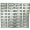 Image 2 : 1988 Uncut Sheet of 32 US $1 Bills - 1988 A Series - L Prefix