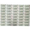 Image 3 : 1973 Uncut Sheet of 40 Canadian $1 Bills - BFL Prefixes