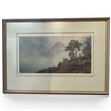 Image 1 : Framed Bonnie Roberts Print "From Lions Bay" LEP 68/295 - 21.5" X 30.75"