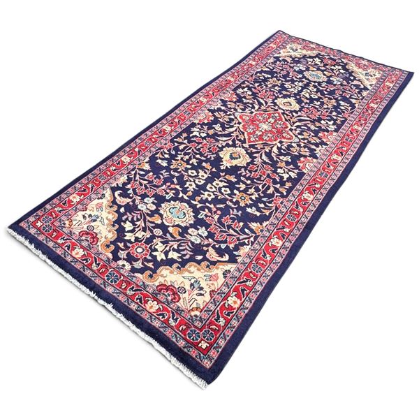 Hand Knotted Wool Rug Made in Ayak (Sarough) Region of Iran 42.5" X 96"