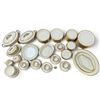 Image 4 : Limoges Elite Works Porcelain Dinnerware Service w Gold Greek Key Trim 77 Pieces