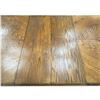 Image 5 : French Oak Refectory-Style Dining Room Table with 2 Leaves 68x44x30" Plus Two 15: Leaves