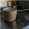 Image 1 : Huge Vintage Copper Saucepan by Ellett C & B Co. Ltd 13.25 Diameter 9.75" Depth 7 US Gallons Approx