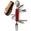 Image 2 : Vintage Multifunction Swiss-Style Pocket Knife w Leather Case