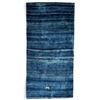 Image 2 : Hand Knotted Gabeh Persian Rug in Blue 6'9"x3'6"