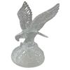 Image 4 : Clear Glass Eagle Knife Rests & Ballerina Figurines - Lead Crystal