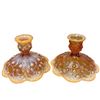 Image 7 : Set of Decorative Glass Vases & Candle Holders by Various Makers