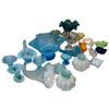 Image 2 : Assorted Vintage Glassware Collection w Textured Designs