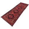 Image 1 : Zanjan Geometric Pattern Persian Wool Rug 9'1"x3'2"