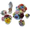 Image 2 : Porcelain Floral Arrangements & Shoe Figurine