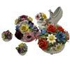 Image 3 : Porcelain Floral Arrangements & Shoe Figurine