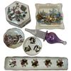 Image 3 : Assorted English Bone China & Glass Decorative Pieces