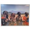 Image 2 : Framed Africa Tribe Photographs Signed & Dated 20.5x17.5"