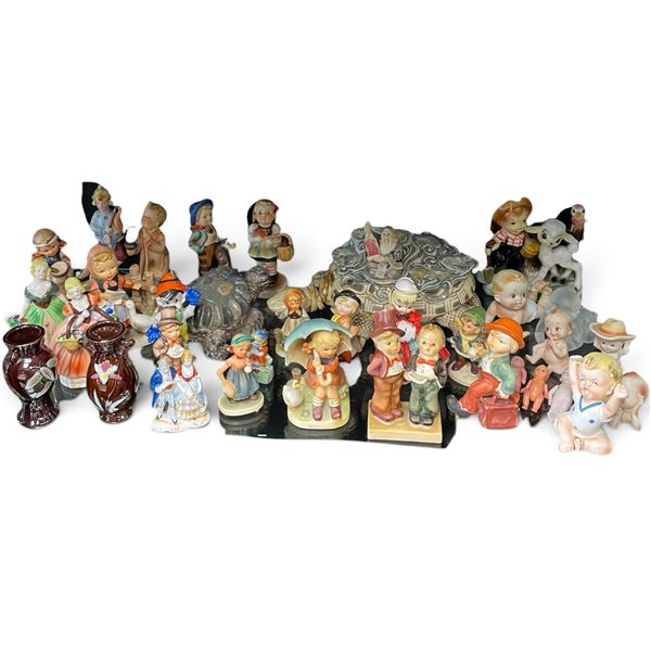 Vintage Made in Japan Figurines & Vases Collection (Different Eras of Japan Craftsmanship