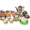 Image 2 : Japanese Mikori Tea Set & Assorted Ceramic Figurines