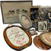 Image 3 : Assorted Decorative Frames & Gemstone-Inlaid Box