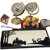 Image 5 : Chinese Calligraphy Set, English Chess Set, Decorative Globes & Art Panels