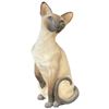 Image 5 : Gump's Italian Marble Cat, Brass Cat & Mouse Tic-Tac-Toe, Siamese Cat Figurines