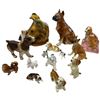 Image 2 : "Good Boy Lot" Ceramic Dog Figurines & Fabric Shower Curtain