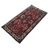 Image 1 : Sarough Persian Rug, Hand Knotted, Blue & Pink 4'2"x2'