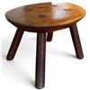 Image 4 : Vintage Small Wooden Foot Stools Rustic Design Oval & Rectangular 7.5 in