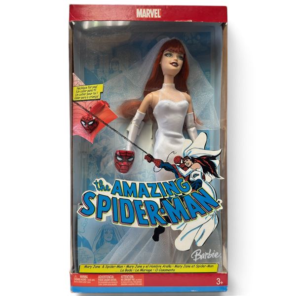 The Amazing Spider-Man Mary Jane Barbie Doll by Mattel