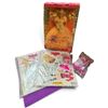 Image 1 : Barbie Birthday Surprise Doll & Panini Sticker Sheets