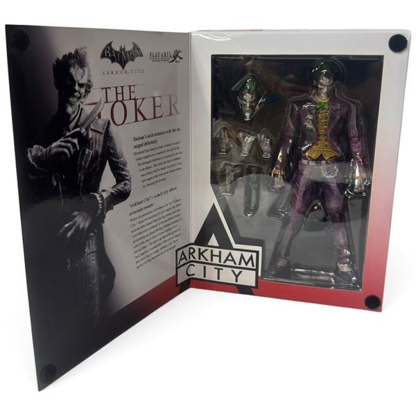 The Joker Action Figure by Play Arts Kai from Batman Arkham City