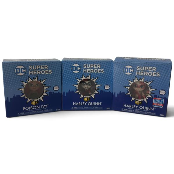 DC Super Heroes 5 Star Vinyl Figures by Funko - Poison Ivy & Harley Quinn