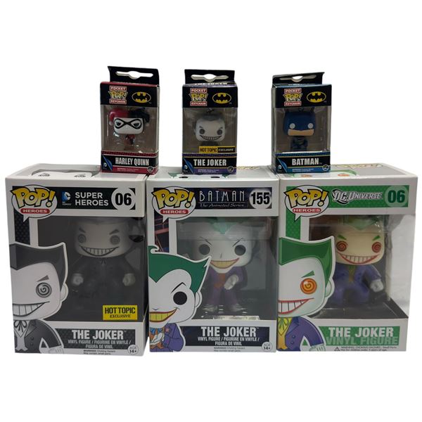 Funko Pocket Pop! Keychain & Pop! Heroes Figures