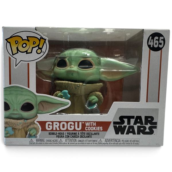 Funko Pop! 465 Grogu w Cookies Vinyl Figure