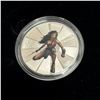 Image 2 : $10 Fine Silver Coin Royal Canadian Mint Wonder Woman 2016 1/2 oz (15.87 grams)