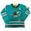 Image 1 : Fanatics San Jose Sharks Jersey Signed by Player Celebri Size 52