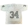 Image 2 : White Jersey w Jackson 34 & Autograph
