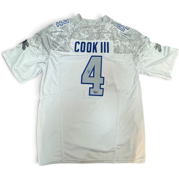 Buffalo Bills Nike NFL Jersey Autographed by #4 Cook III