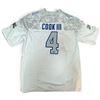 Image 1 : Buffalo Bills Nike NFL Jersey Autographed by #4 Cook III
