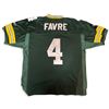 Image 1 : NFL Authentic Brett Favre #4 Green Bay Packers Jersey