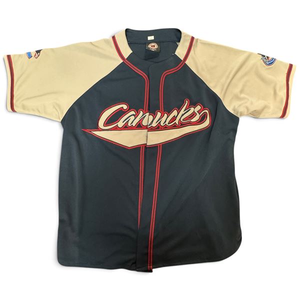 Canucks Baseball Style Jersey w NHL Licensing