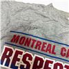Image 3 : Guy Lafleur & Joe Sakic Autographed Montreal Canadiens T-Shirt w Autograph & Team Logo