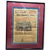 Image 2 : Framed The Hockey News & Hockey World Issues 1965 & 1967 Montreal Canadiens