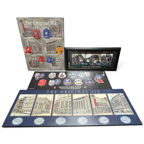 Hockey Memorabilia Collection Featuring The Original Six & Wayne Gretzky