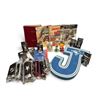 Image 1 : Sports Memorabilia Collection Including Figurines, Boxes & Foam Blue Jays J