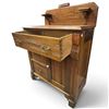 Image 2 : Early 20th Century Wooden Sideboard w Brass Handles 29x15x38"