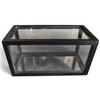 Image 2 : Glass & Metal Display Cases w Black Frames Rectangle 12x6x6" Square 10.5x10.5x7"
