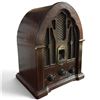 Image 2 : Wooden Cathedral Tabletop Radio w GE Logo