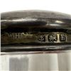 Image 3 : Antique Sterling Topped Hair Tidy - Birmingham England Hallmarks * 3" tall x 3" diameter with "Hair