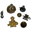 Image 1 : WWII British Engineers Cap Badge & Various Pins